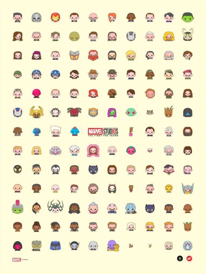 Todos los personajes de Marvel Studios en emojis — PlayView